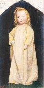 Arthur Devis Edward Robert Hughes as a Child oil on canvas